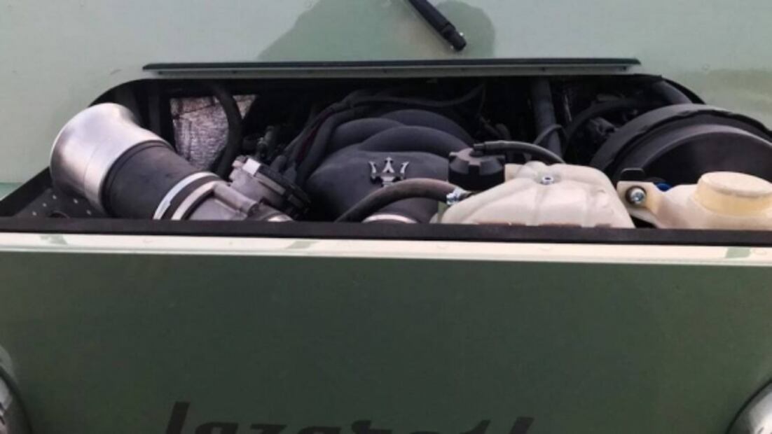 El auto con motor V8 más pequeño del mundo 