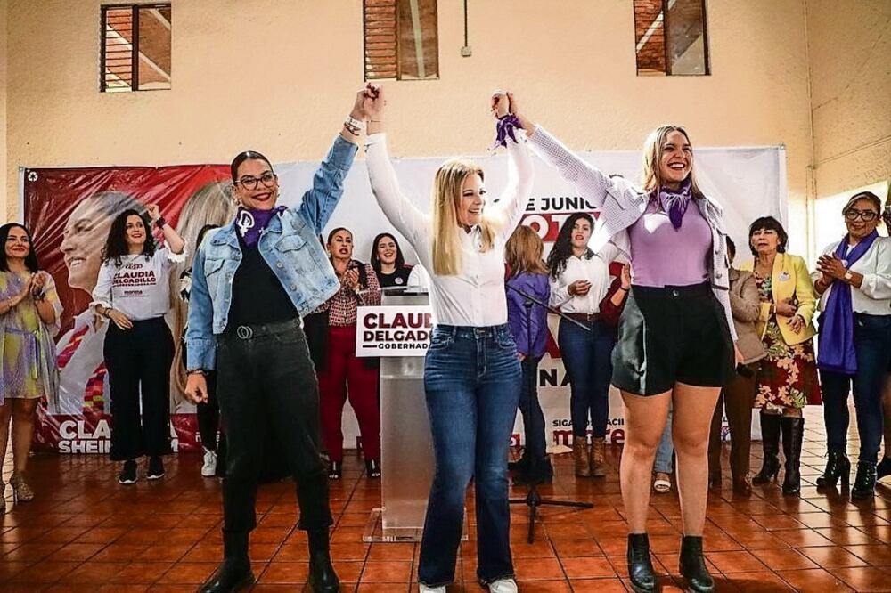 Claudia Delgadillo, candidata de Sigamos Haciendo Historia en Jalisco, exige frenar violencia a mujeres. Foto: Especial