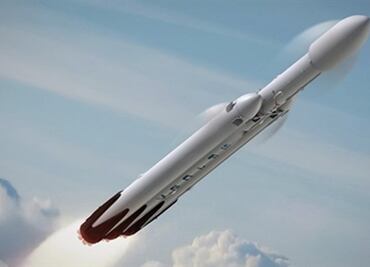 SpaceX lanzará mañana supercohete Falcon Heavy a Marte