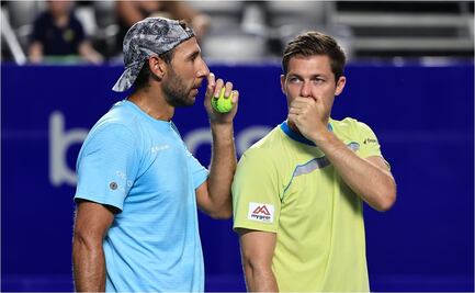 Santiago González pierde la final de dobles del Abierto Mexicano de Tenis