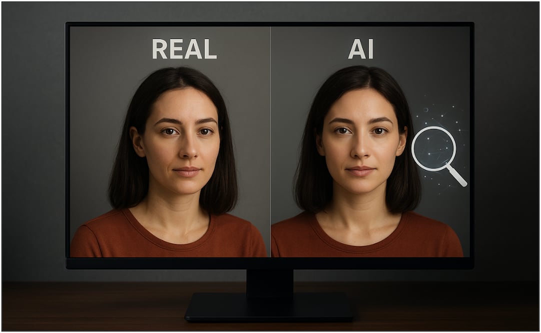 Gemini puede ayudarte a saber si una foto fue tomada por una persona o fue creada por IA. Foto: Especial