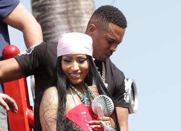 Nicki Minaj se disculpa por el comportamiento de su esposo