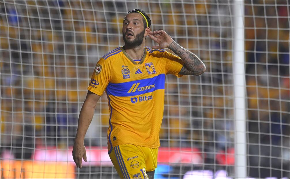 Gignac fue el hombre de la noche para Tigres - Foto: Imago7