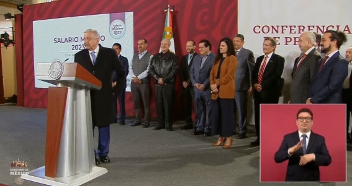 La mañanera de AMLO, 1 de diciembre, minuto a minuto