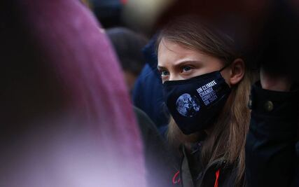 Greta Thunberg: “El liderazgo está aquí fuera, no dentro de la COP26”