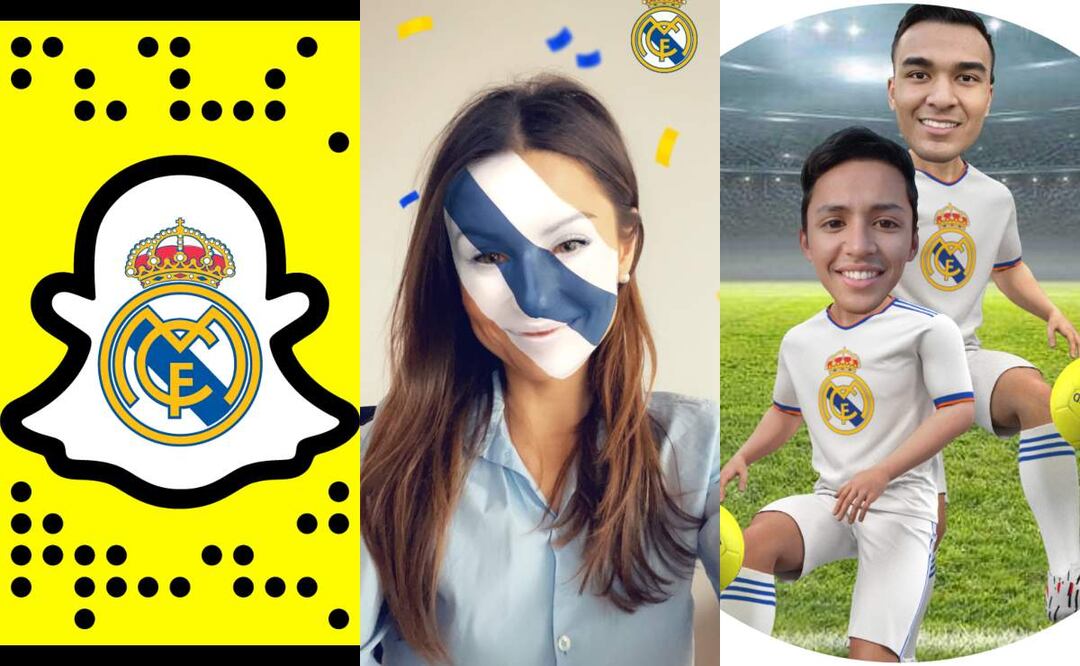 Snapchat: Real Madrid ya cuenta con su lente oficial