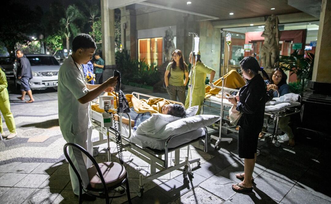 En esta ocasión, según los socorristas, la mayor parte de los daños se concentraron en la principal ciudad de la isla, Mataram (Foto: AFP)