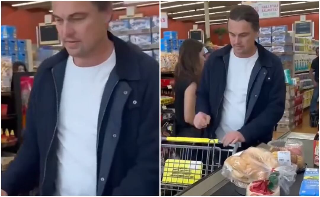 VIDEO: Captan a Leonardo DiCaprio comprando en un supermercado y se vuelve viral en redes sociales
Foto: captura de pantalla
