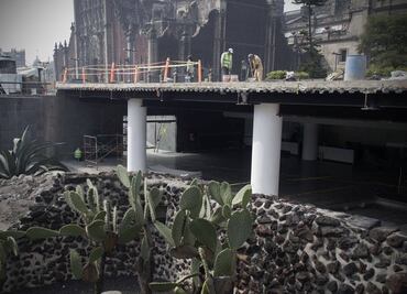 Hallan túnel en el Cuauhxicalco de Templo Mayor