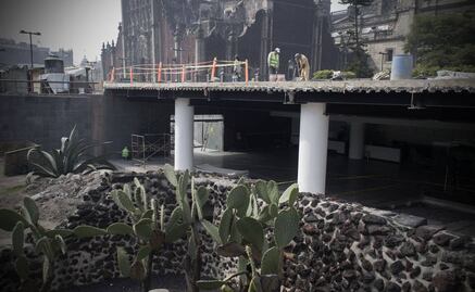 Hallan túnel en el Cuauhxicalco de Templo Mayor