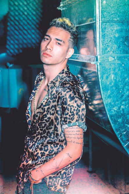 Además de cantar, el músico también escribe sus letras y las produce. CORTESÍA