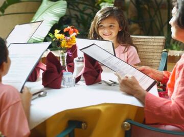 4 lugares ideales para comer con niños