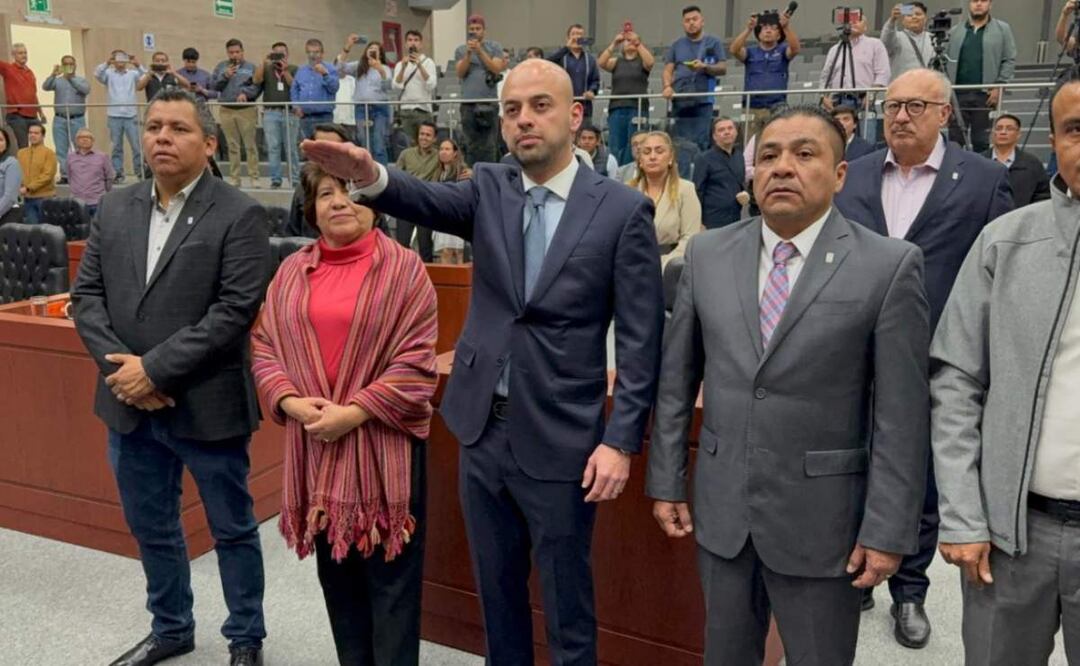 Edgar Antonio Maldonado Ceballos fue designado como nuevo fiscal general del Estado de Morelos (06/02/2025). Foto: Justino Miranda / EL UNVIERSAL