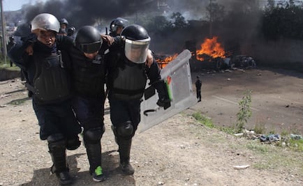 Continúan en recuperación 3 elementos de PF heridos en Oaxaca