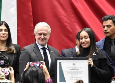 Katya Echazarreta, primera astronauta mexicana, llama a diputados a crear bases legislativas para el sector espacial