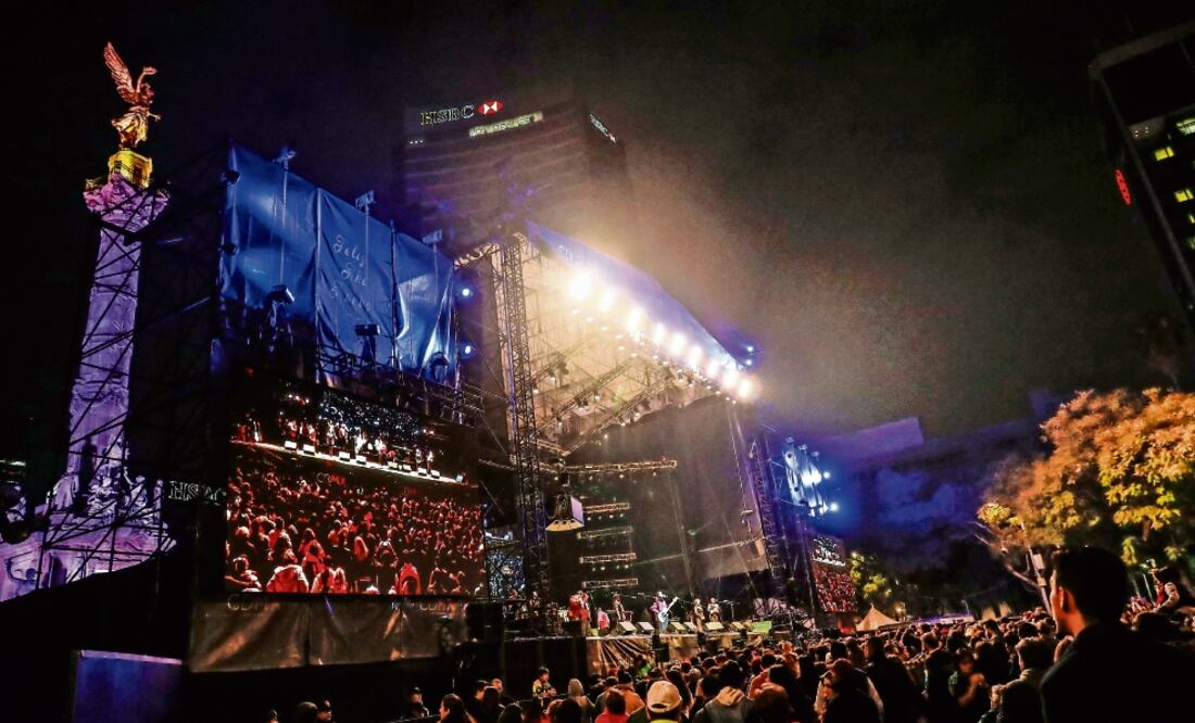 El titular de la Secretaría de Seguridad, Hiram Almeida, supervisó el operativo implementado en la capital del país. (YADIN XOLALPA. EL UNIVERSAL)