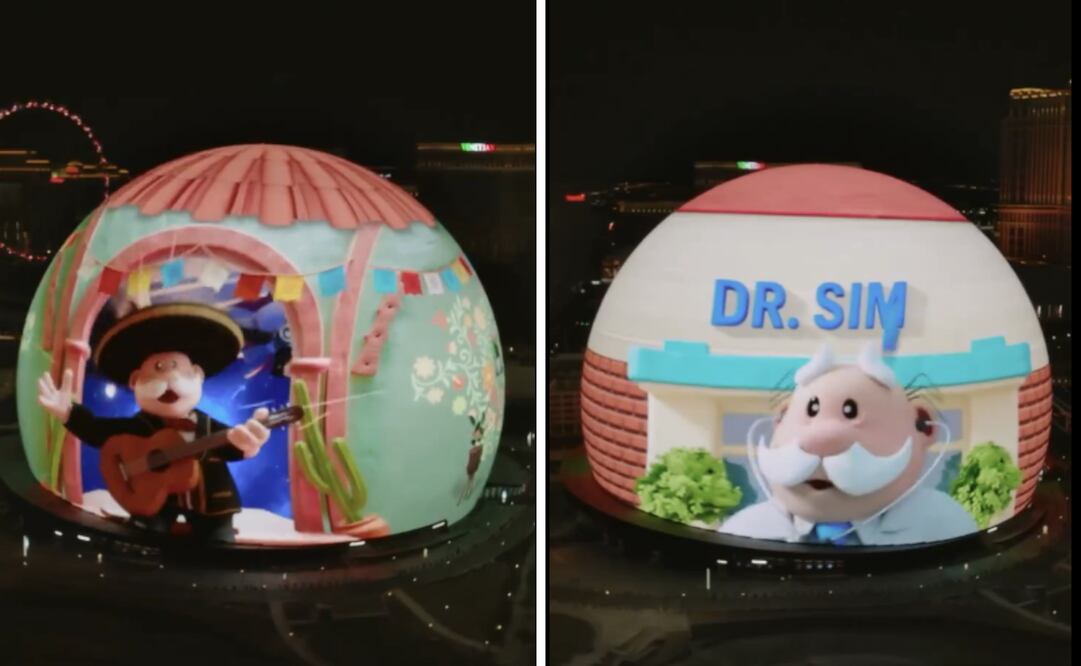 La icónica mascota de Farmacias Similares sorprendió al aparecer en la pantalla más grande del mundo.
Foto: Captura de pantalla en X