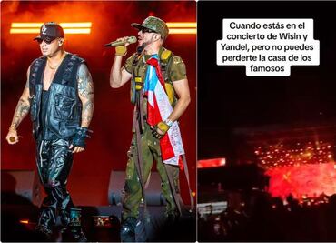 ¡Tenía que saberlo! Se viraliza por ver “La Casa de los Famosos” en pleno concierto de Wisin y Yandel