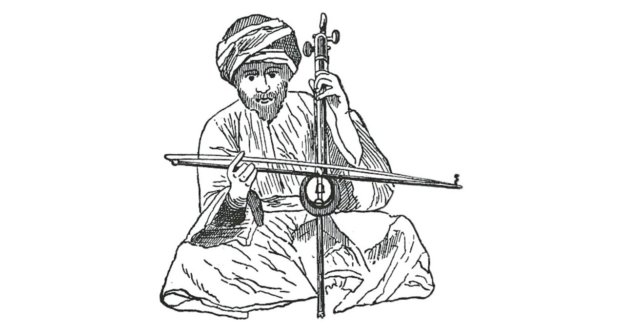 ilustración reproducida en el libro "Color" (Crítica, 2024) de Victoria Finlay. En la imagen, un músico de turquía. Foto: Especial