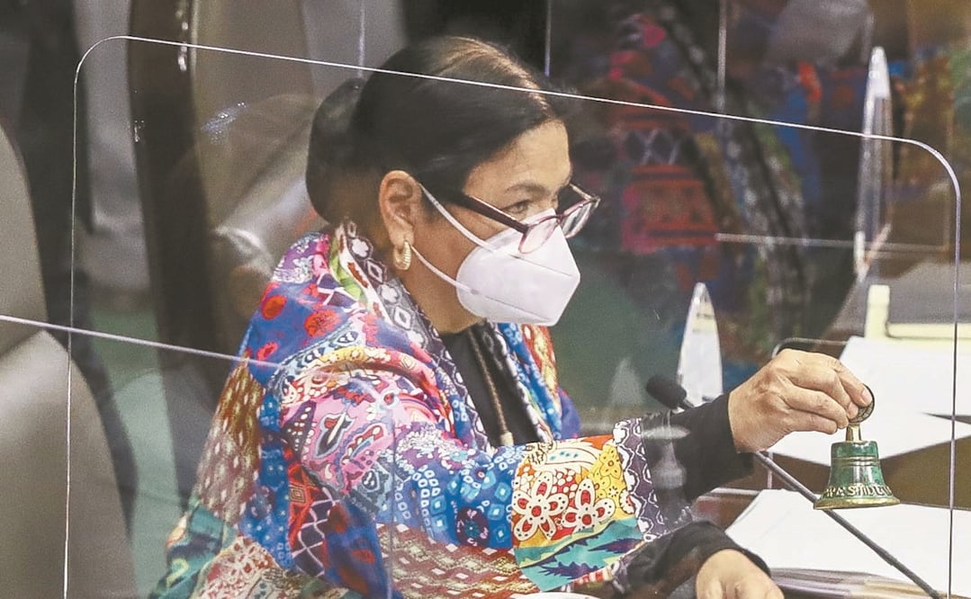 Dulce María Sauri explicó que se estudió un caso en que la SCJN afirmó el carácter declarativo de la Cámara Baja cuando se trata de funcionarios locales. Foto: ARCHIVO EL UNIVERSAL