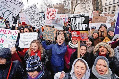 "Basta de violencia contra mujeres"