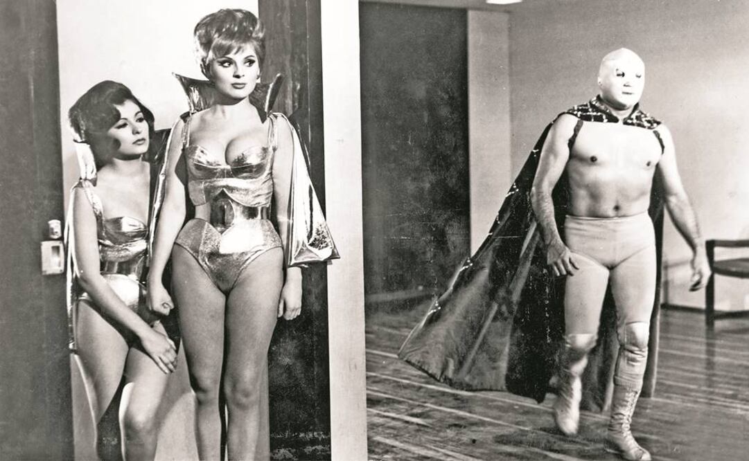 Santo, el Enmascarado de Plata vs. la invasión de los marcianos. Foto: Archivo 