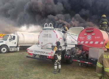 Tras explosión en una fábrica de aerosoles en Jalisco, GN implementa Plan DN III; apoyan en labores de extinción del fuego