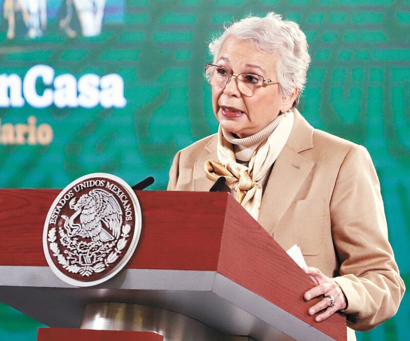 Olga Sánchez Cordero. Foto: Archivo El Universal