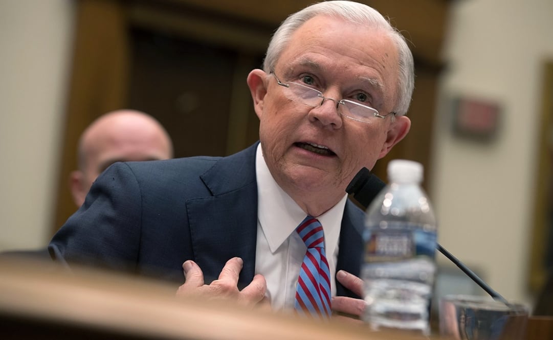 El secretario de Justicia, Jeff Sessions (Foto: AFP)
