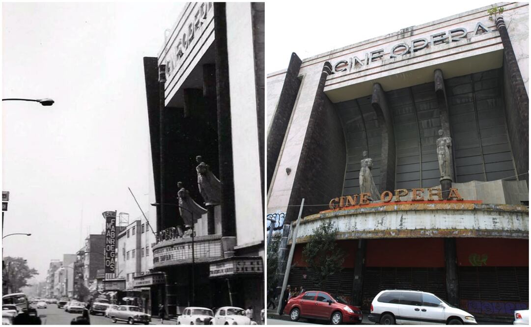 El cine Ópera fue construido entre 1942 y 1949 con una capacidad aproximada de tres mil 600 butacas, las cuales se ocuparon por primera vez con el estreno de “Una familia de tantas”. FOTO: Archivo