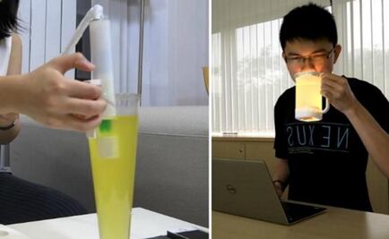 Científicos logran "teletransportar" limonada por internet