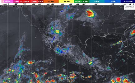Onda tropical frente a Michoacán genera tormentas con granizo en el país