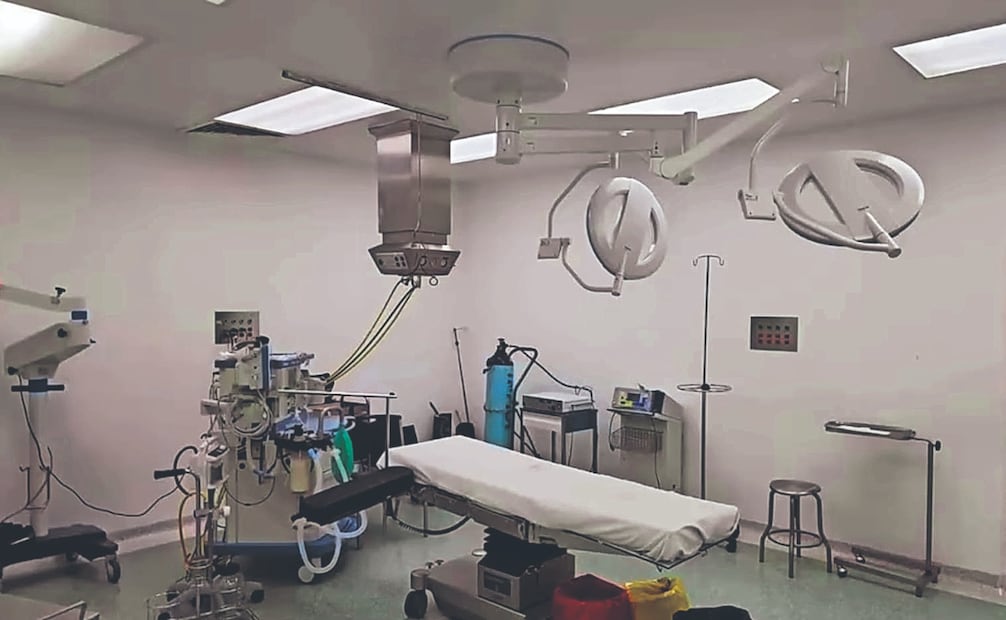 Antes de la apertura de los quirófanos, personal médico alertó sobre fallas en los sistemas de aire acondicionado. Foto: Especial