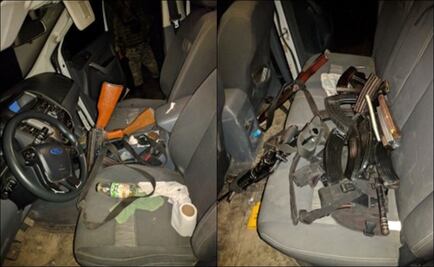 Hallan arsenal fuera de table dance en Culiacán