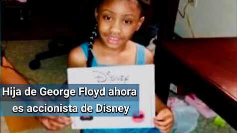 Regalan acciones de Disney a la hija de George Floyd