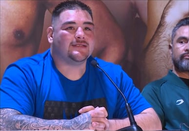 Andy Ruiz confiesa que estuvo tres meses de fiesta 