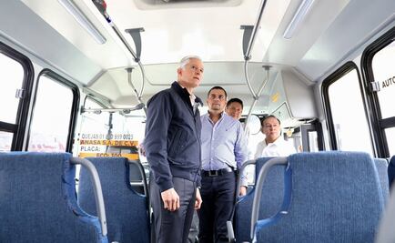 Del Mazo da banderazo de salida a nuevas unidades de transporte