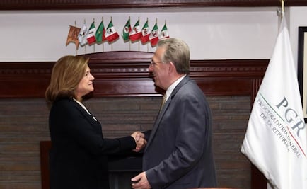 Revisan Arely Gómez y Wayne agenda contra delitos