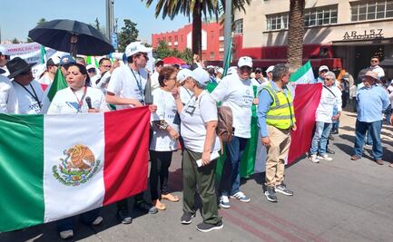 Trabajadores del Poder Judicial marchan contra desaparición de 13 fideicomisos