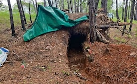 Localizan campamento con explosivos en región de la Tierra Caliente 