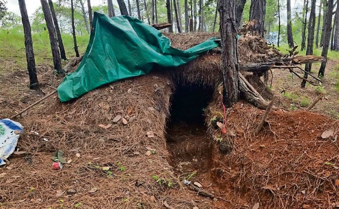 En la zona hallaron 120 cilindros de bombas caseras, 140 kilos de pólvora, 500 cartuchos de pegamento, así como galones con ácido sulfúrico, de
acuerdo con el secretario del Ejido de Guajes de Ayala, Javier Hernández Peña.