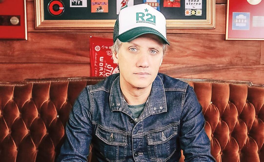 Charlie Alberti, ex integrante del grupo Soda Stereo, visitó México ayer./Cortesía