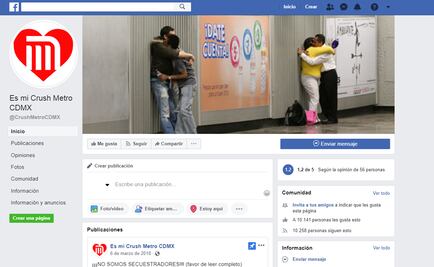 Investigan la página de Facebook “Es mi crush Metro CDMX”
