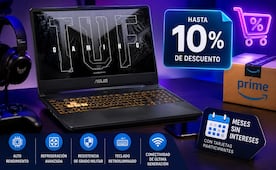 Prime Day 2026: Amazon México rebaja ASUS TUF Gaming con hasta 10% de descuento; así aplican los meses sin intereses