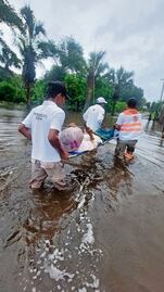 Afectan lluvias a dos municipios en límites con Guatemala