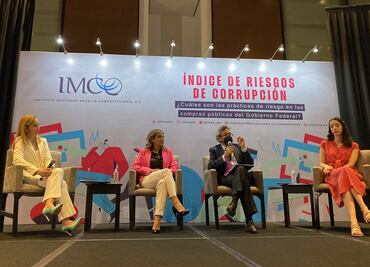 IMCO advierte de riesgo “muy alto” de corrupción en 22 instituciones federales