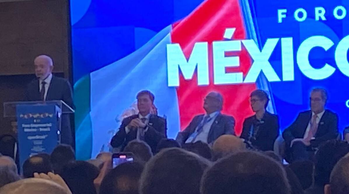 Luiz Inácio Lula Da Silva en el Foro Empresario México - Brasil. Foto: Ivette Saldaña / EL UNIVERSAL