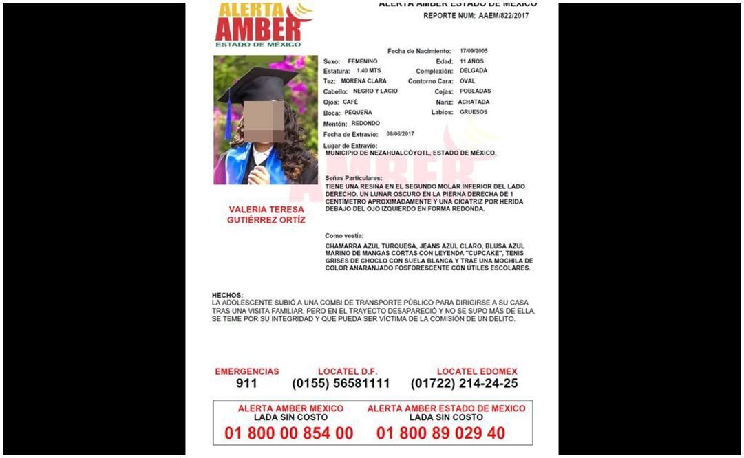 Entérate. Las 20 horas negras para encontrar Valeria