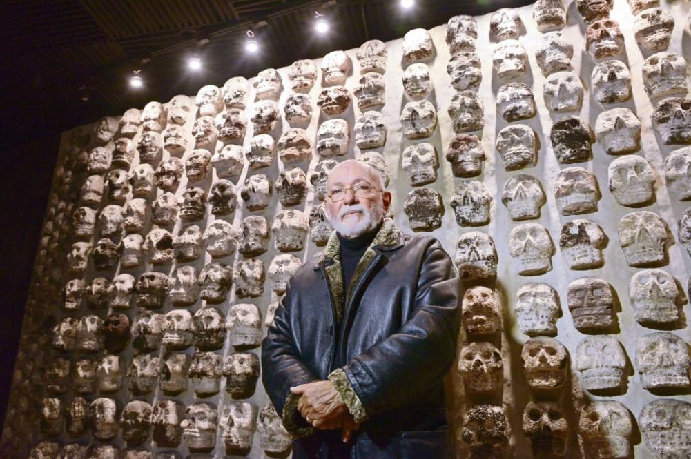 Eduardo Matos Moctezuma es investigador emérito del INAH (HÉCTOR MONTAÑO. INAH)