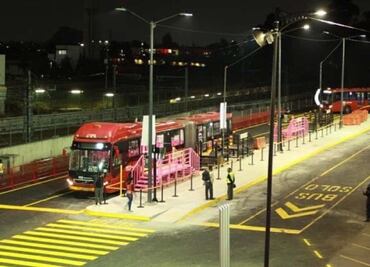 Inicia operaciones Metrobús emergente en tramo de Línea 12